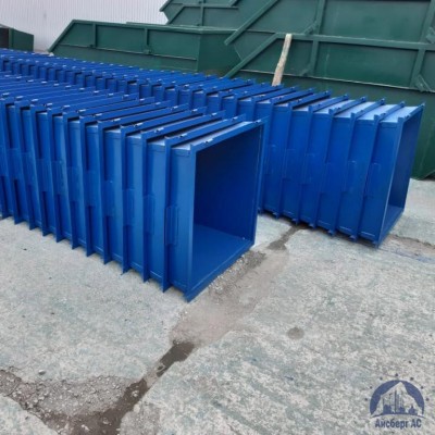 Контейнер металлический для мусора объём 1,1 м³ (евроформа)  купить в Волгограде